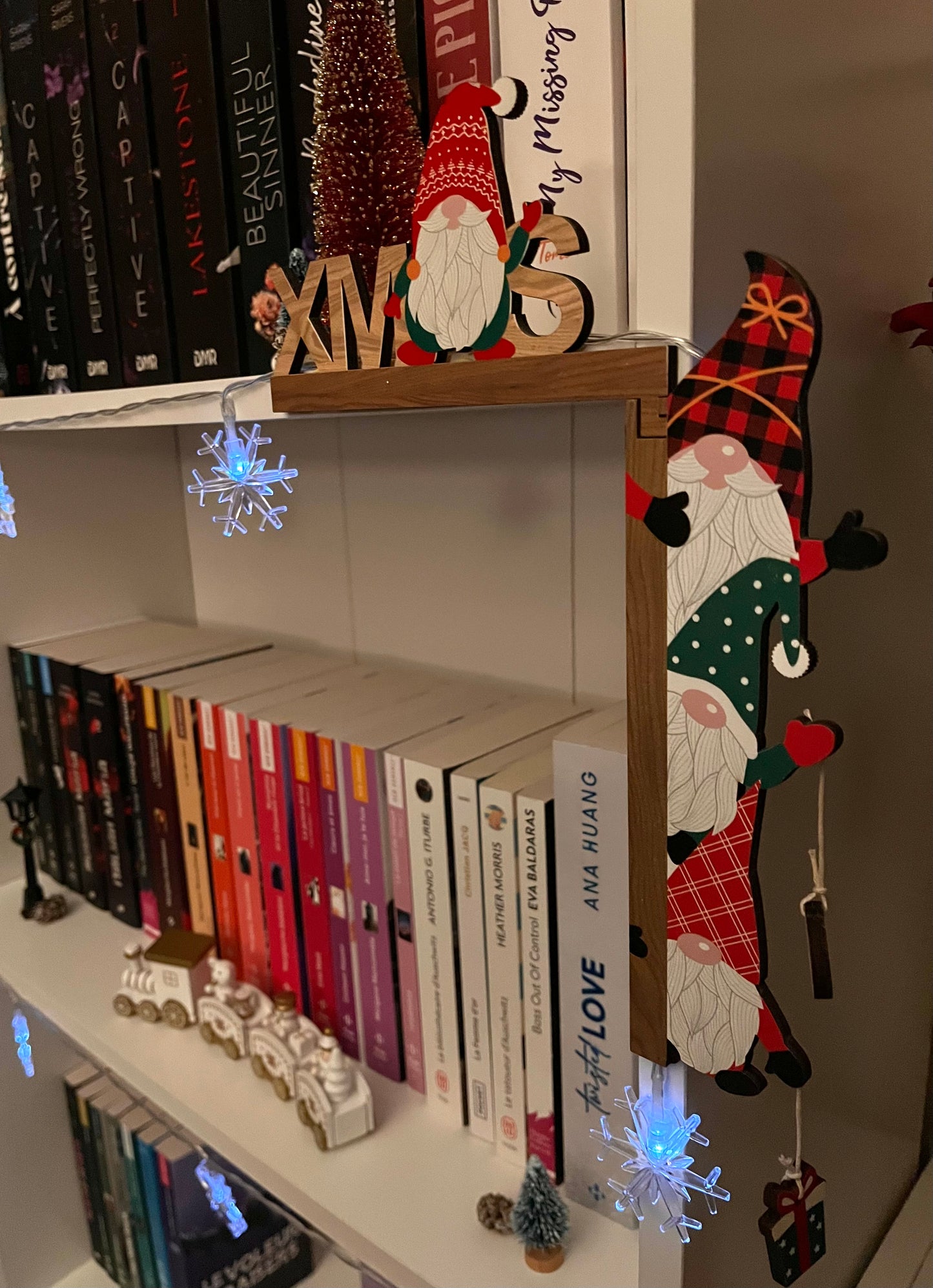 Kit Déco Bibliothéque Merry Christmas